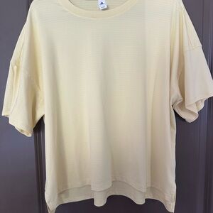 Women's Yellow Workout Top